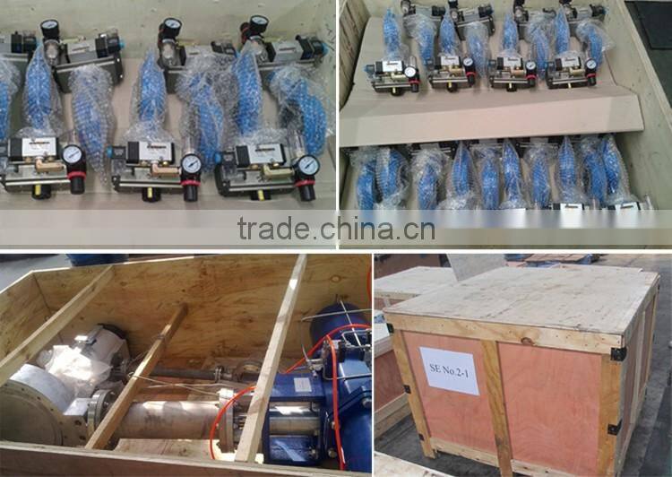 DN50 PN10 Cast Iron Handle Leve Screw End Wafer Butterfly Valves