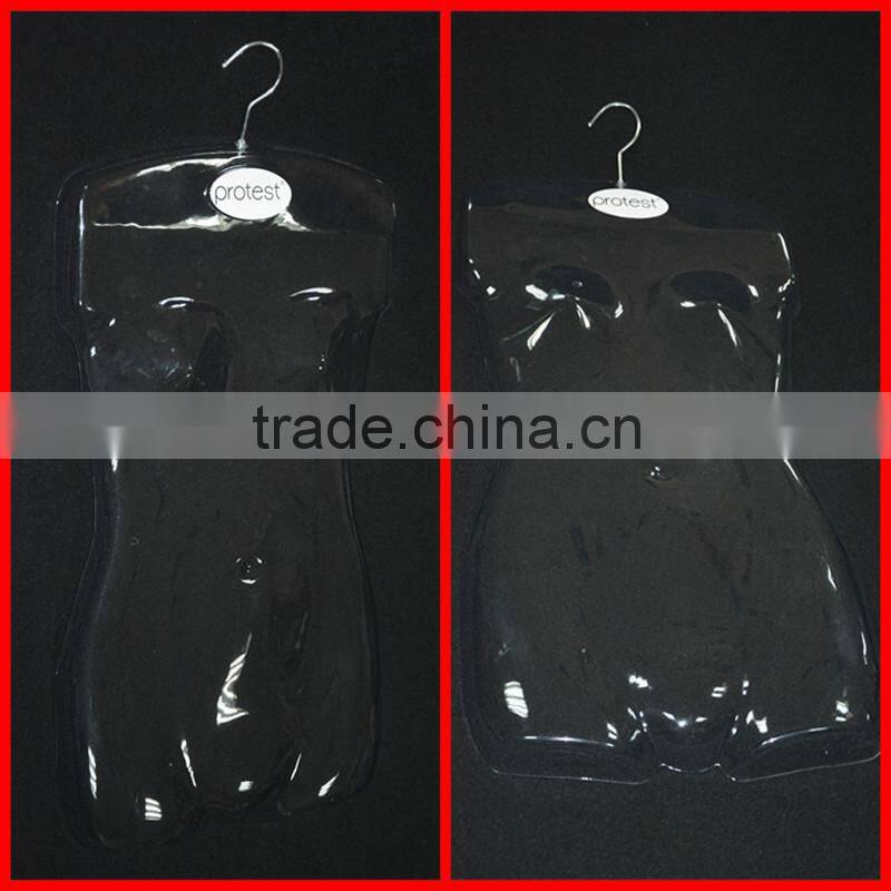 Vacuum forming plastic female mannequin