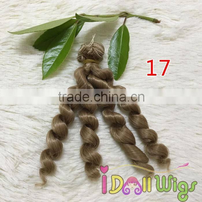 Brand New 15*100cm Body Wave Hair Extension HT Resistant Wig for SD BJD Baby Dolls