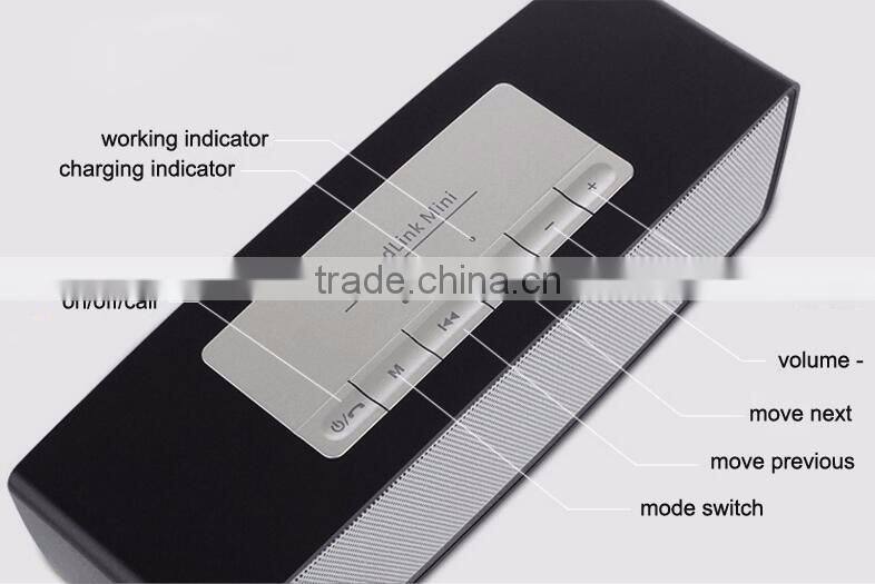 PB101 Portable Bluetooth Wireless Mini Speaker with Handsfree Mic and FM Radio