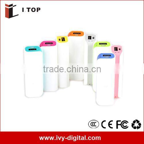 Smart Phone Tablet Use Portable Power Bank Supply 2600mAh
