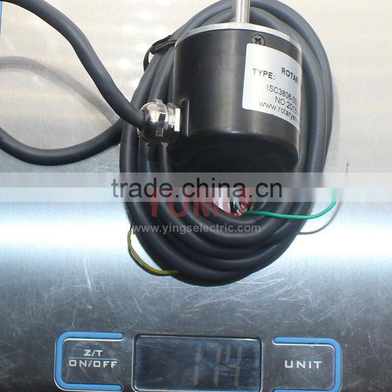 YUMO ISC3806 100PPR 5VDC CNC system Solid shaft encoder optical price incremental rotary encoder