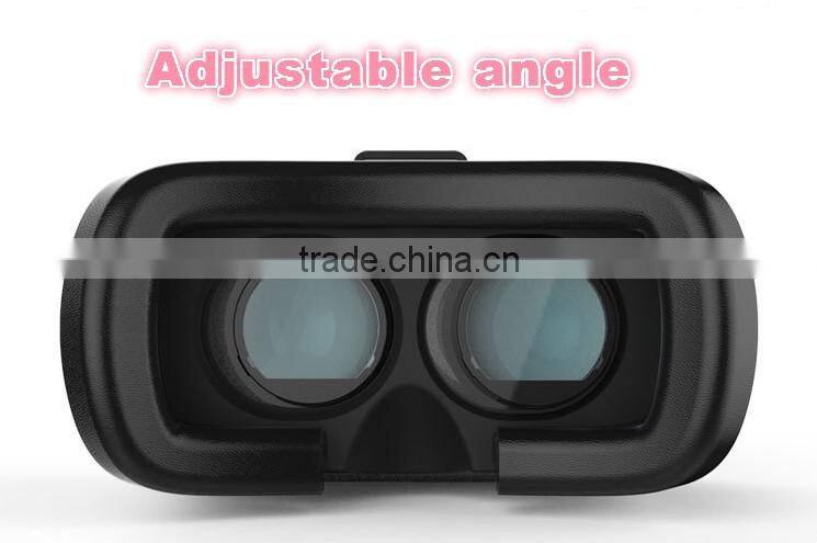 High quality vr box 2.0 virtual reality 3d glasses with controller