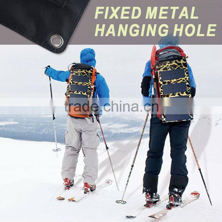 7W solar chargers for athletes desert for emergency charging