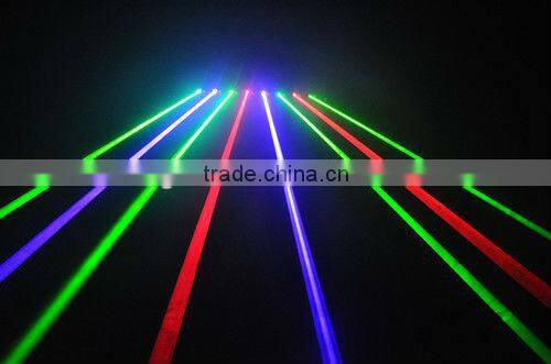 Lanling hot sale 8 heads powerful and colorful RGB laser net