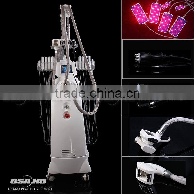 LM-S500G Professional 5in1 multifunctional auto roller vacuum lipo laser rf cavitaiton clinic equipment