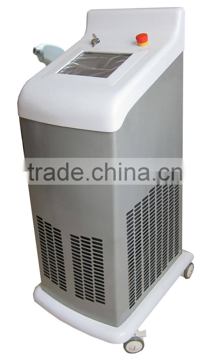 Vertical 808 diode laser hair removal device