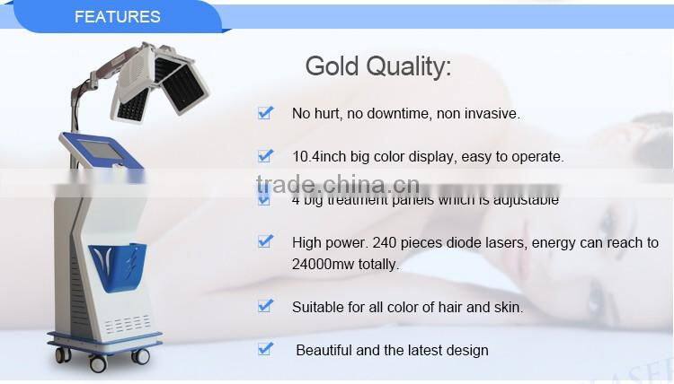 2017 alibaba hot sale laser hair growth device professional beauty machine
