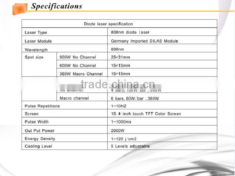 Competitive price new design diode laser 808nm beauty machine of hair removal with good price