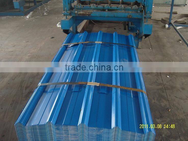 color coated roofing corrugated steel sheet with reasonable price