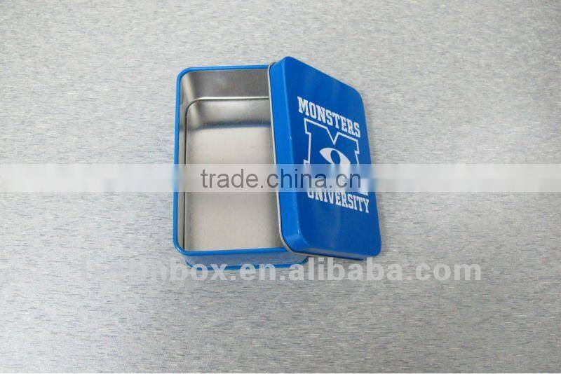 print large rectangular tin box