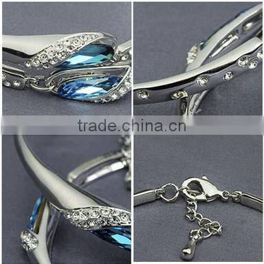 2014 Wholesales Alloy Anchor Bracelet Charm Alloy of Gold Bracelet