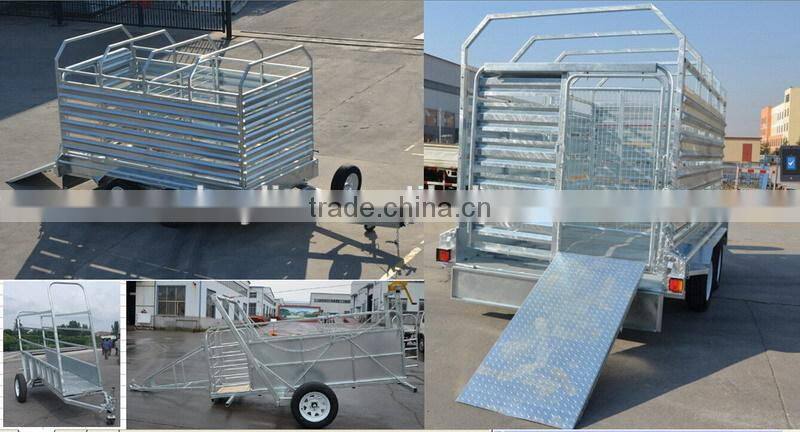 Box trailer with new design