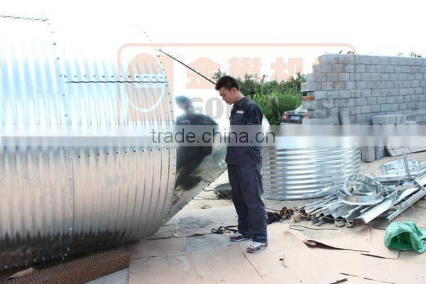 chicken farm equipment hot galvanized silo