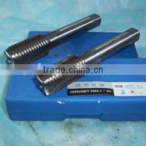various size machine and hand screw taps