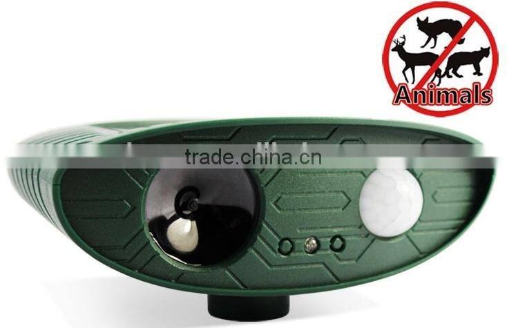 2015 Visson New X-pest product VS-3194 solar wild electric ultrasonic sound generater vehicles animal pest repeller