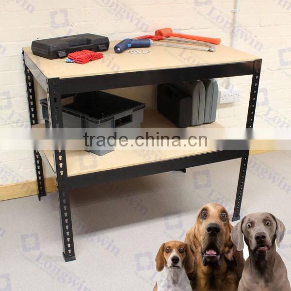Heavy Duty Single Drawer warehouse storage metal workbench