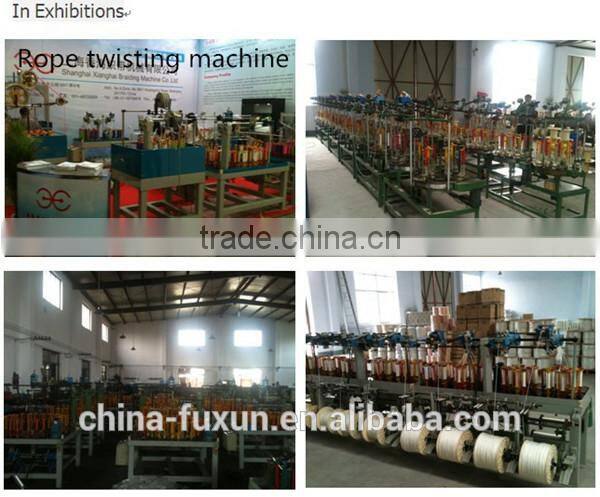 24 spindle elastic high speed round ropes braiding machine