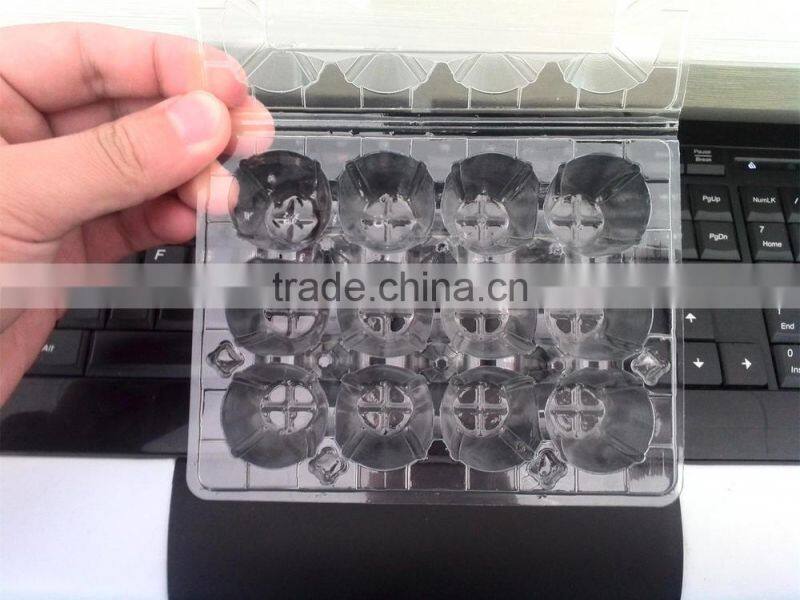 quail egg tray clear , no mould cost , 12/30cells