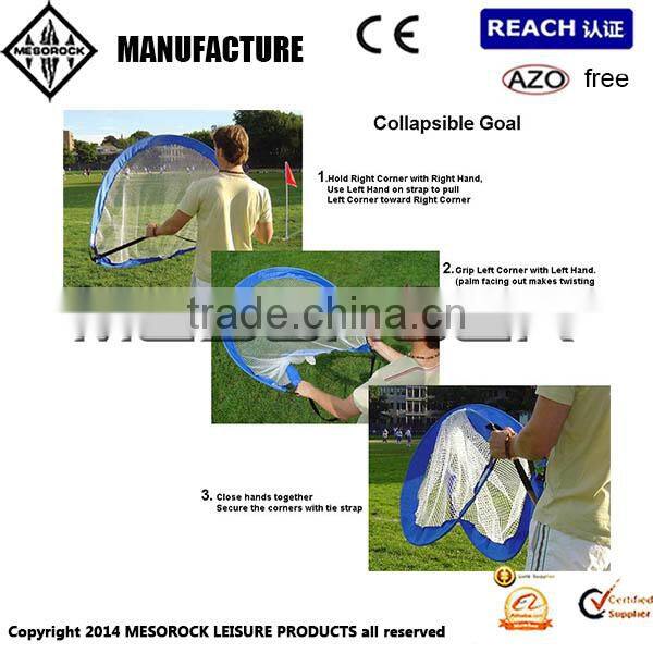 Pop Up Soccer Goal portable soccer goal - 4 Footer - Pair
