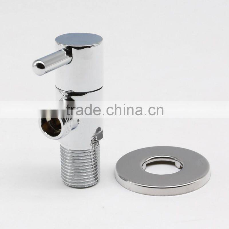 90 Degree Safety Manual Toilet Brass Angle Stop Valve