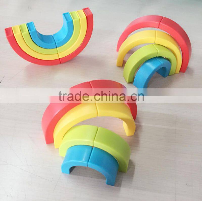 2017 new 4 in 1 rainbow highlighter pen/ maker pen/fluorescent pen/highlighter pen set/multi colored highlighter pen