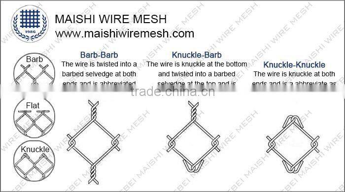 Galvanized Steel Chain-Link Fence Fabric 9 gauge-12gauge