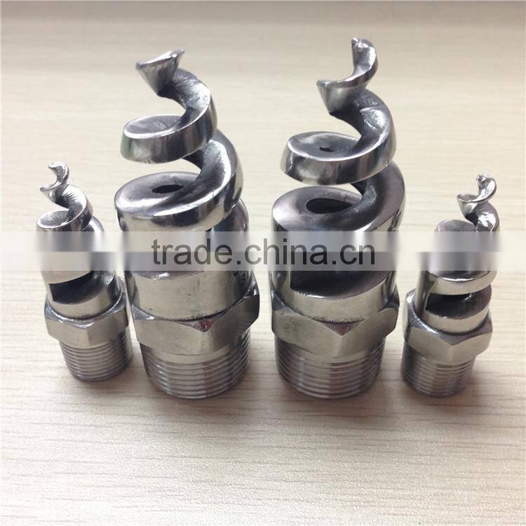 3/4" 316 ss spiral jet nozzle for gas cooling