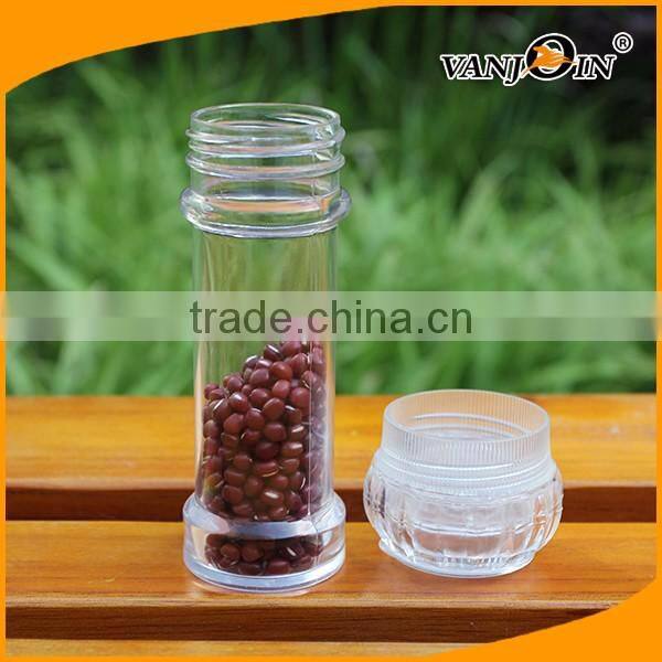 100ml Kitchen Use Salt Pepper Plastic Bottle With Spice Shaker Lids