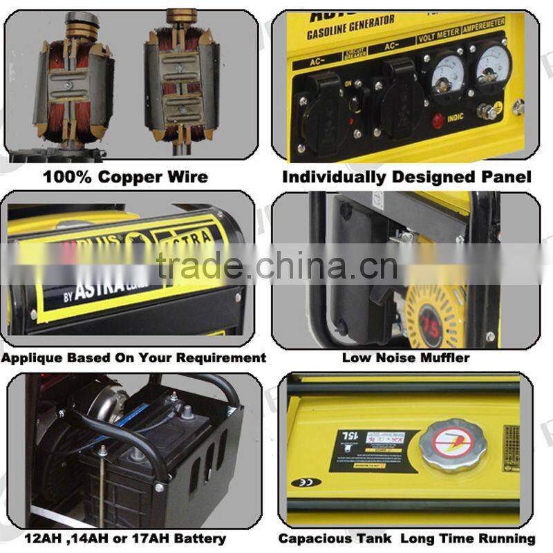 Single Phase Generator Price Generator 2kva With Engine GX200