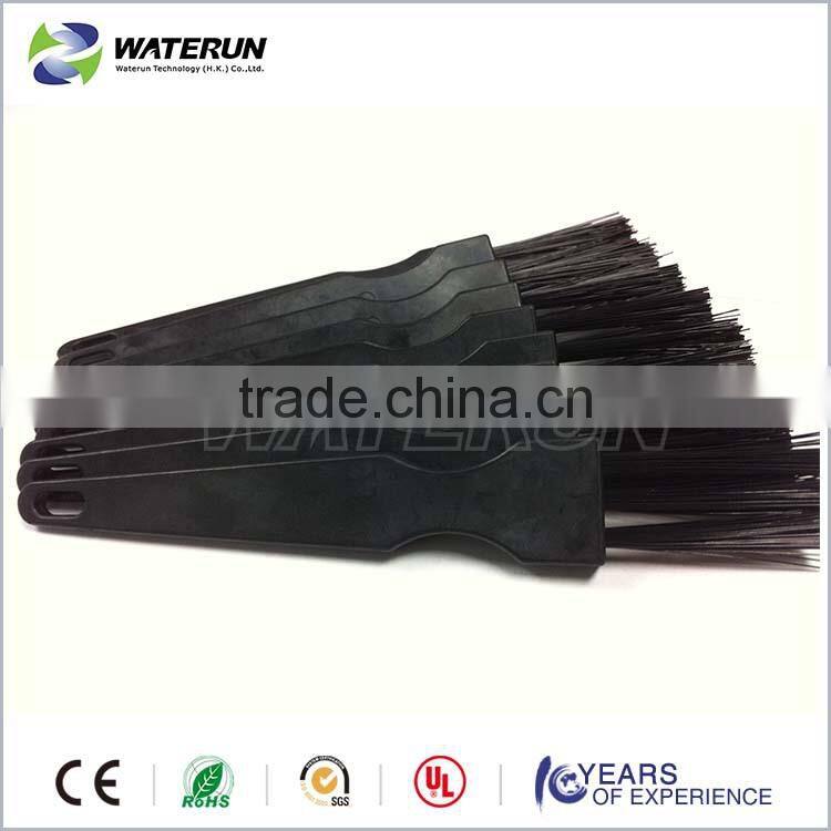 WT-06 black conductive plastic industrial brush for pcb cleaning