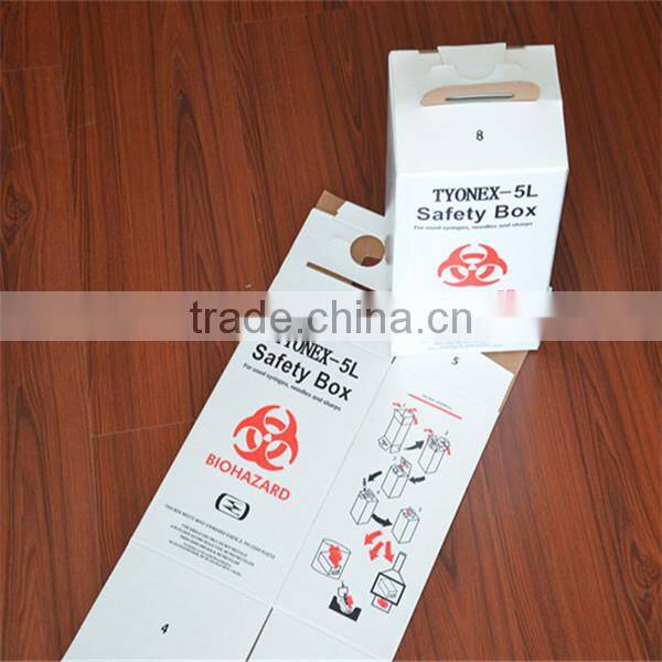 New stock cardboard safety box