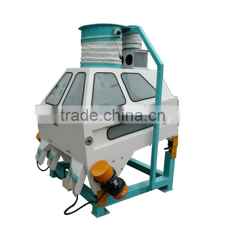 New product gravity grade destoner and grain separator