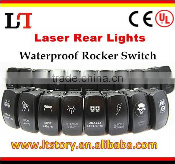 Car/Boat/Nautical/marine/yacht/offshore/marine LED Rocker Switch