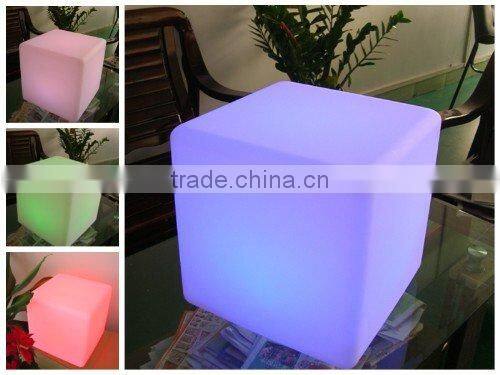 LED furniture& luminous cube stool