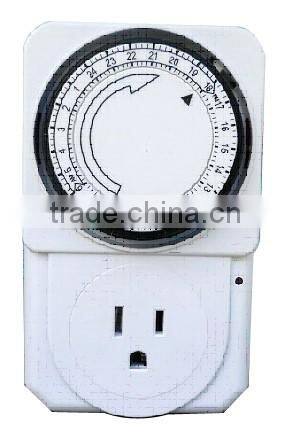 US EU UK AU NZ output daily 24hrs grounded mechanical auto timer swith for grow lighting control in hydroponics indoor gardening