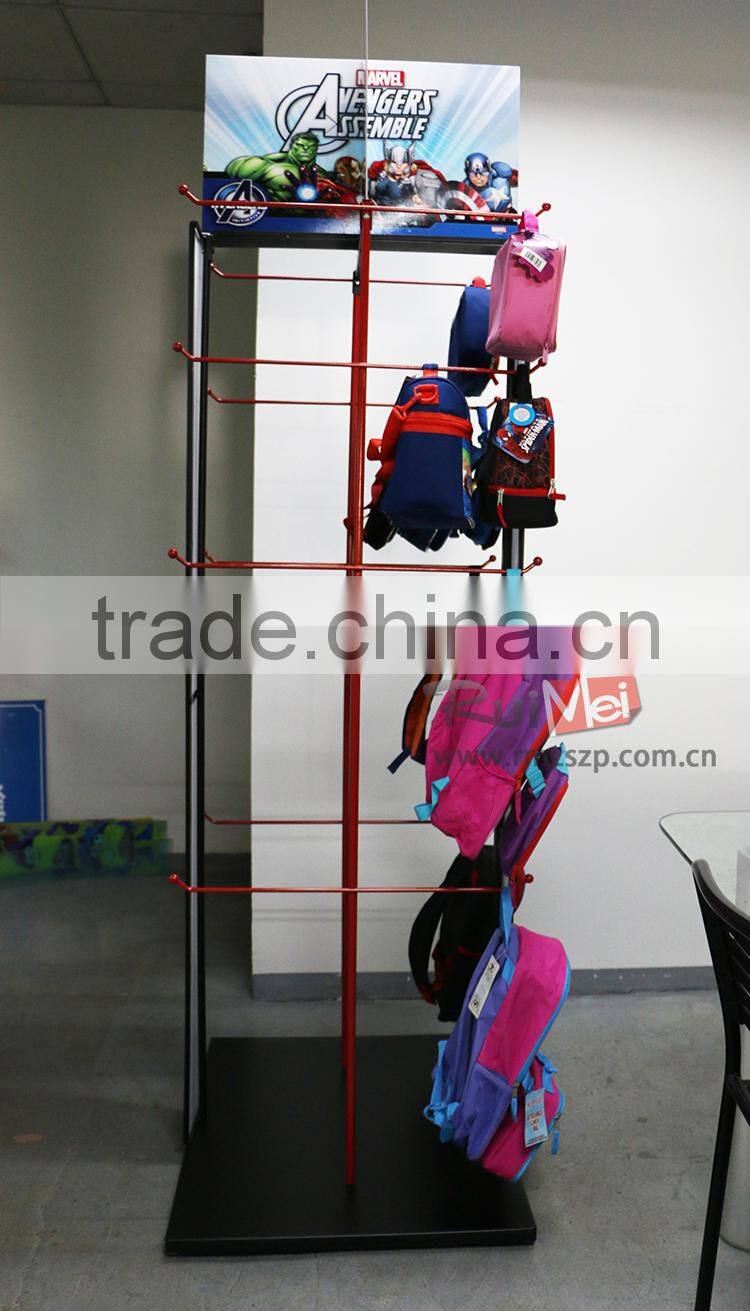 Stable metal bag stand holder