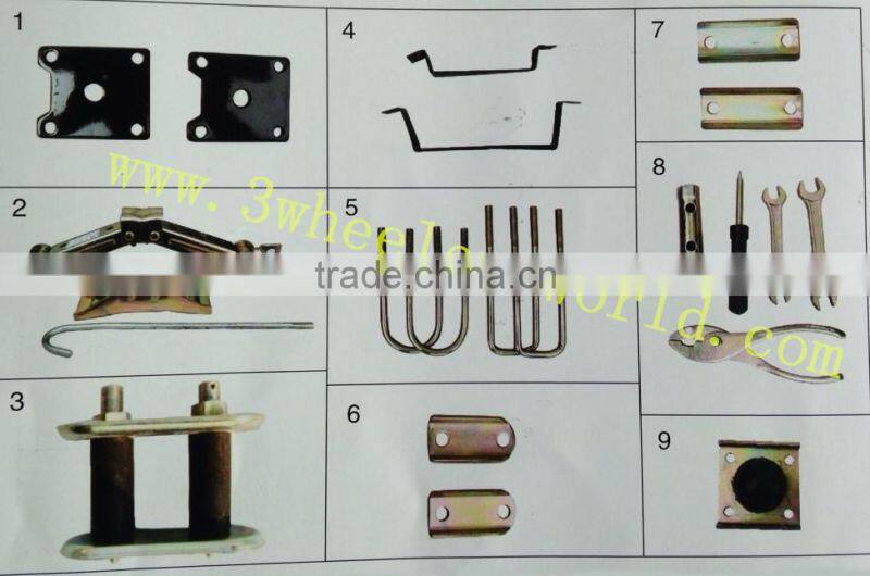 Chongqing Cargo Tricycle Spare Parts,Tricycle jack,lifting ear For Sale