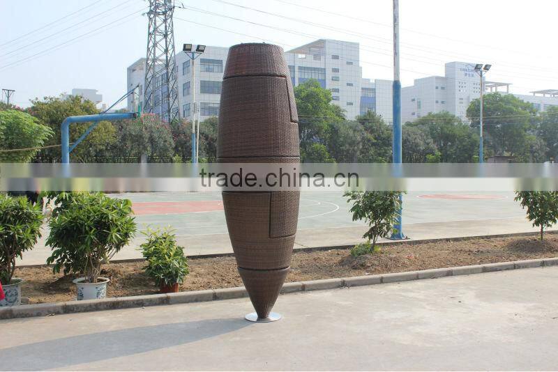 Outdoor Synthetic Rattan Furniture 4 Seated Leisure Table And Chairs