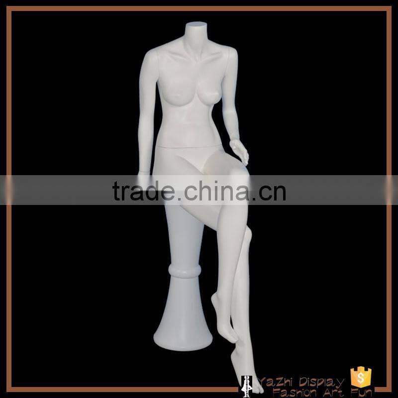 hot sale sexy sitting female mannequin for window display