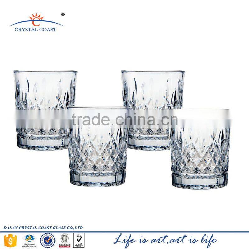high quality Alibaba Express New design crystal whiskey cheap glass cup