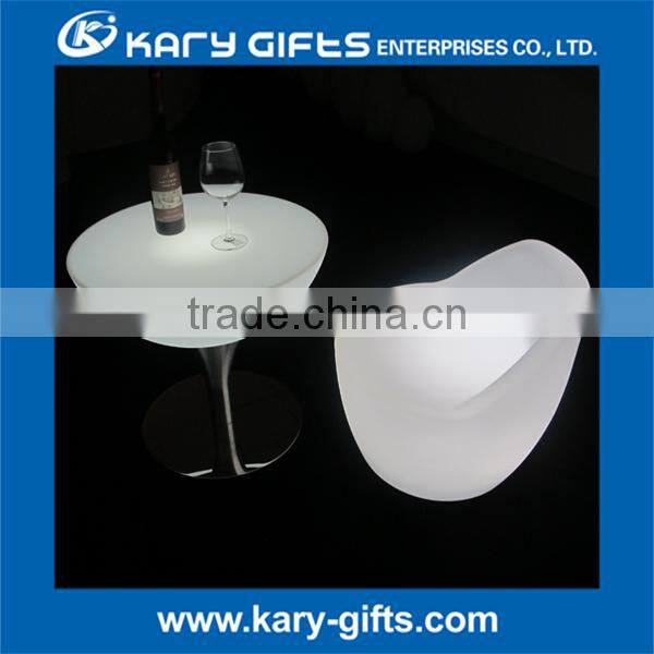 New develop lighted casino furniture led lucite bar chair