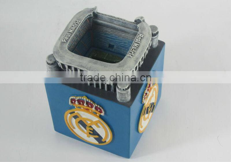 2014 custom Real Madrid resin piggy bank