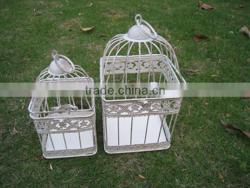 Metal Wedding Decoration Hand-Made Bird Cage