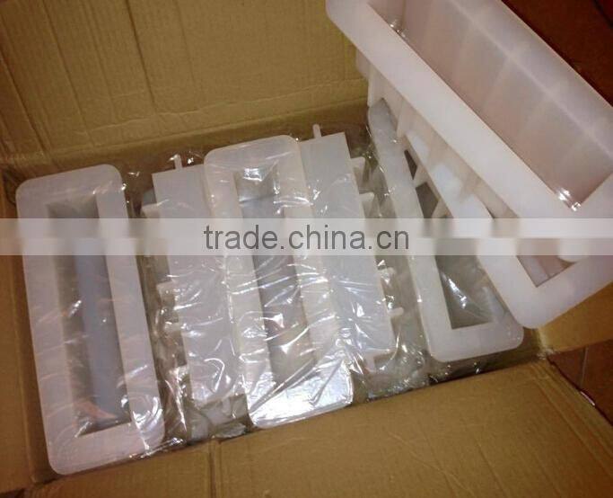 DIY Handmade Loaf Silicon Soap Mold,Flexible Rectangular Silicone Loaf Soap Mold,Silicone Soap Mold