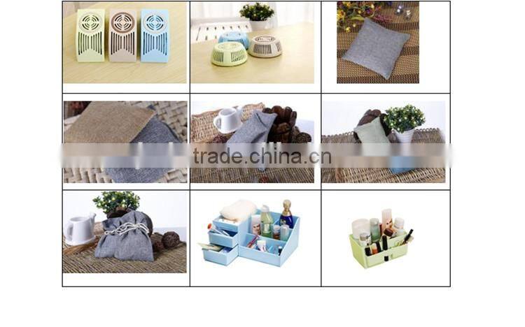 Multi-function 12.5*9.5cm Drawer Bamboo Charcoal Air Freshener Packets Air Purifying Air Filter