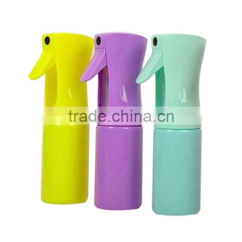 New design plastic continuous spray bottles with fine mist sprayer