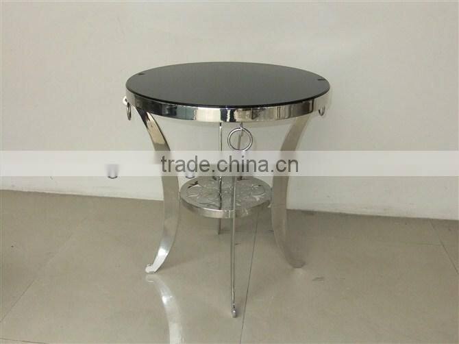 Tempered Glass Small Round Coffee Table/side Table,/coffee table with High Quality