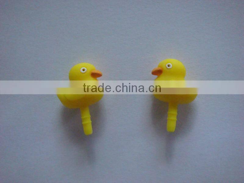 wholesale mobile phone accessories customized designs cute earphone anti dust plug