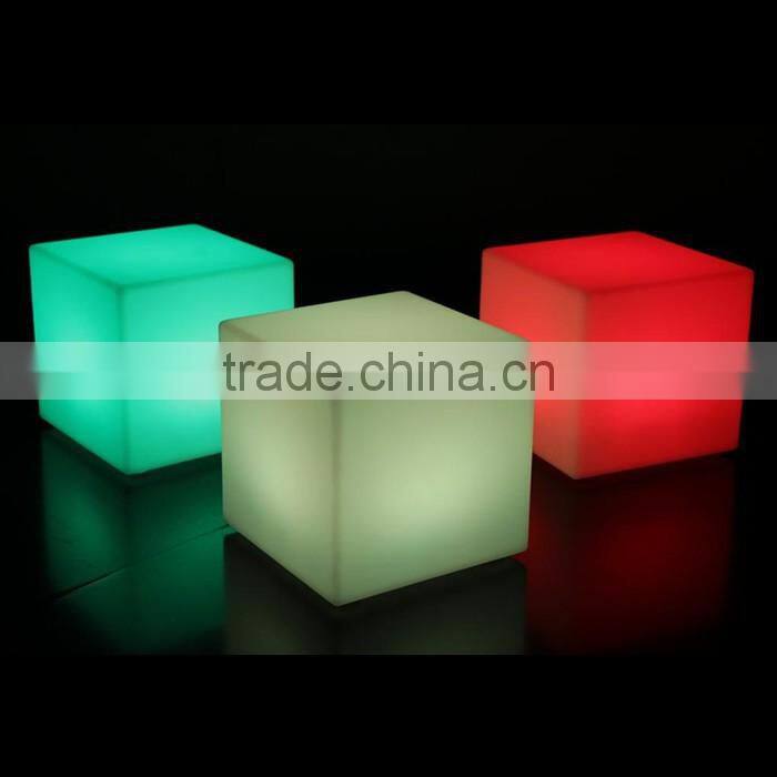 Multi Size LED Cube Chairs Seat with DMX